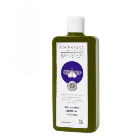 IVA NATURA Organický vyživující šampon s přesličkou, 350 ml