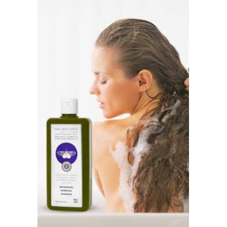 IVA NATURA Organický vyživující šampon s přesličkou, 350 ml