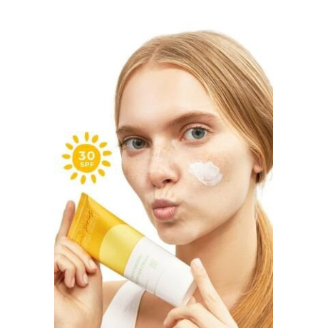 IVA NATURA Organický hydratační ochranný krém na opalování SPF 30, 75ml