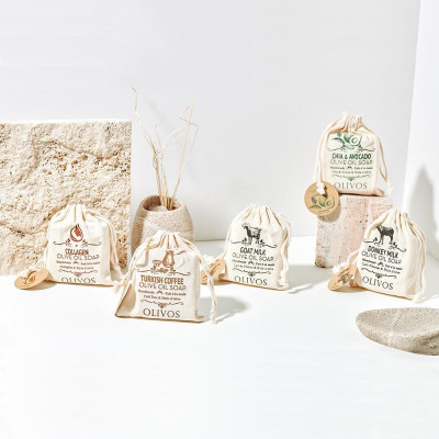 OLIVOS Mýdlo s extra panenským olivovým olejem a kozím mlékem, 150g