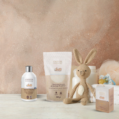 OLIVOS Dětský šampón s extra panenským olivovým olejem, 400 ml