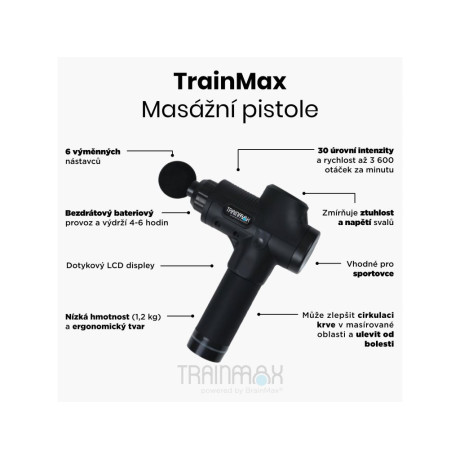 TrainMax masážní pistole