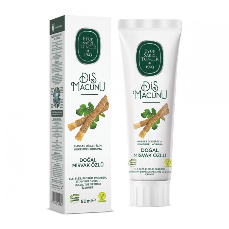 EYÜP SABRİ TUNCER 1923 Zubní pasta s přírodním výtažkem z Miswak, 90 ml