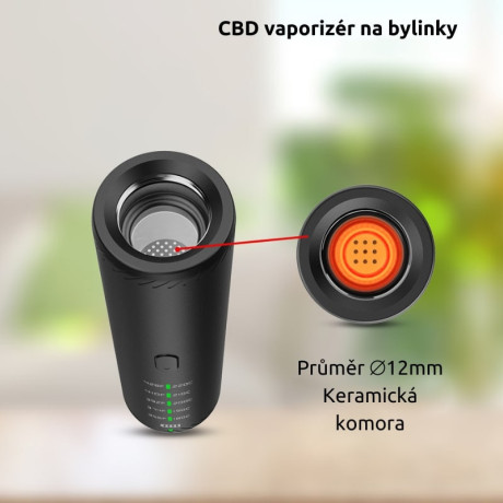 Vaporizér na CBD konopí a jiné bylinky, PegraStore.cz