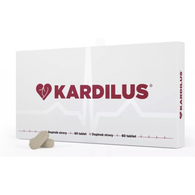 Kardilus přírodní doplněk stravy pro zdravé srdce 60 tablet, pegrastore.cz