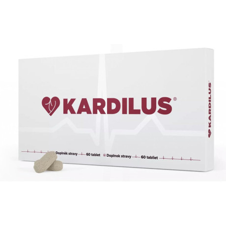 Kardilus přírodní doplněk stravy pro zdravé srdce 60 tablet, pegrastore.cz