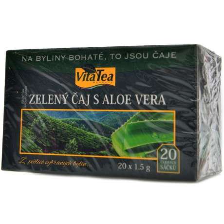 VitaHarmony Čaj - Zelený s Aloe vera