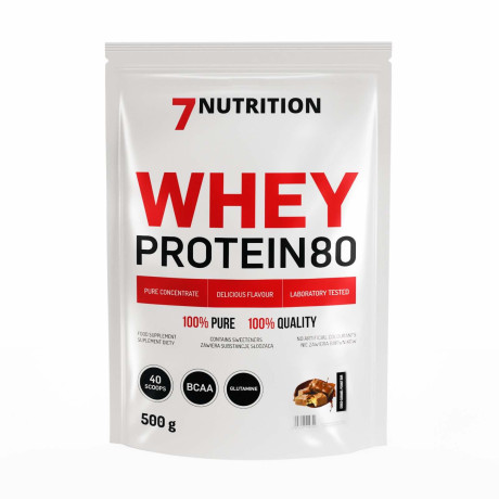 7NUTRITION Whey Protein 80 500 g, pegrastore.cz