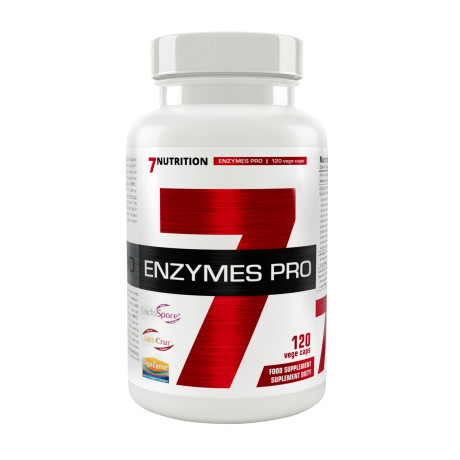 7 NUTRITION ENZYMES PRO 120  VEGE CAPS.