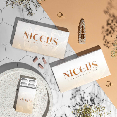 Nicelis –⁠ vitaminy a minerály na vlasy, nehty a pleť, 60 tablet