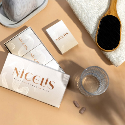 Nicelis –⁠ vitaminy a minerály na vlasy, nehty a pleť, 60 tablet