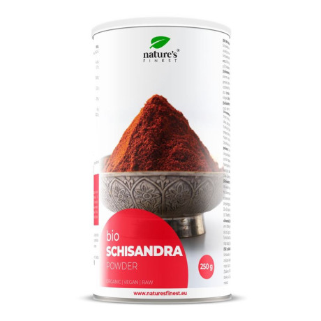 Nature's Finest Schisandra Powder Bio 250g (Klanopraška čínská)