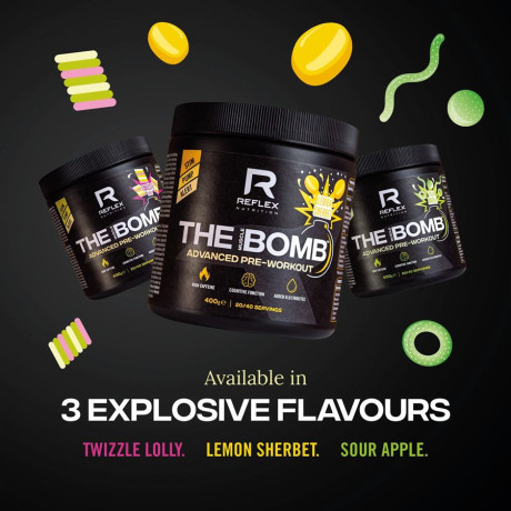 Reflex The Muscle BOMB 400g sour apple