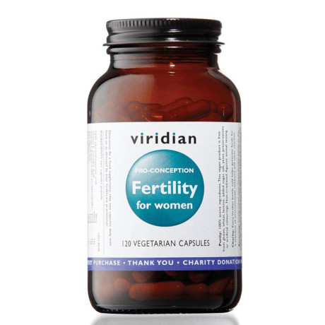 Viridian Fertility for Women 120 kapslí (Ženská plodnost), PegraStore.cz