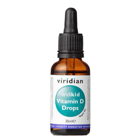 Viridian Viridikid Vitamin D Drops 400iu 30ml