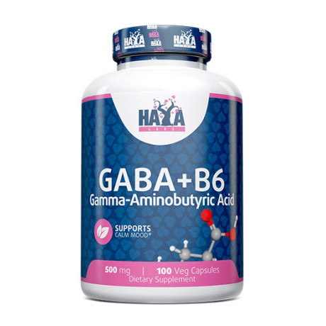 HAYA LABS GABA + B6 500MG