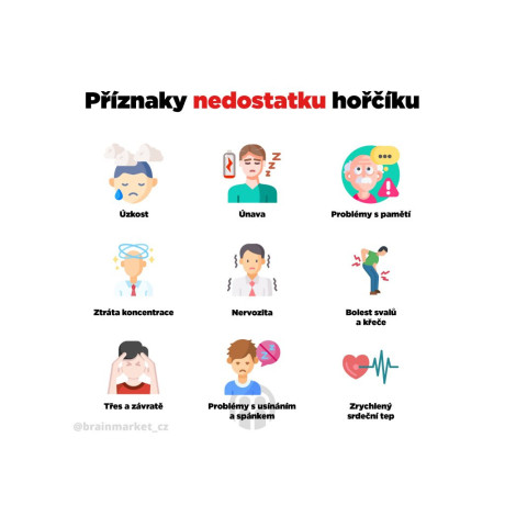 BrainMax Performance Magnesium® Powder (hořčík bisglycinát v prášku), 550 g