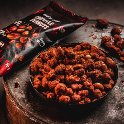 HOT CHIP ARAŠÍDY V CHIPOTLE TĚSTÍČKU 70 G