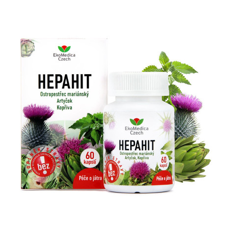 EKOMEDICA Hepahit 60 kapslí, PegraStore.cz
