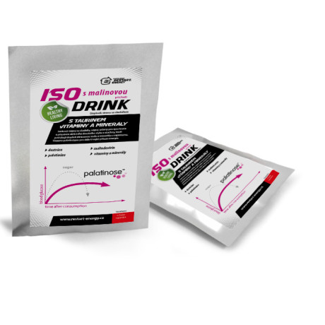 ISODRINK s malinovou příchutí 24 g