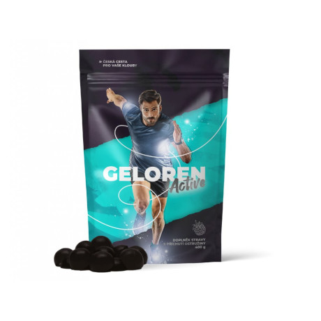 Geloren ACTIVE - ostružina 400g (90 tbl), pegrastore.cz
