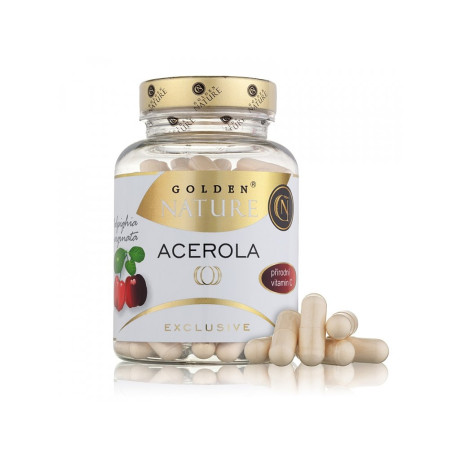 Golden Nature Exclusive Acerola (přírodní vitamin C) 100 cps.