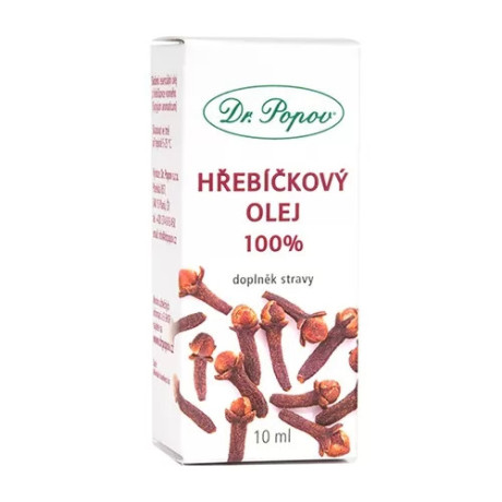 Dr.Popov Hřebíčkový olej 100%, 10 ml