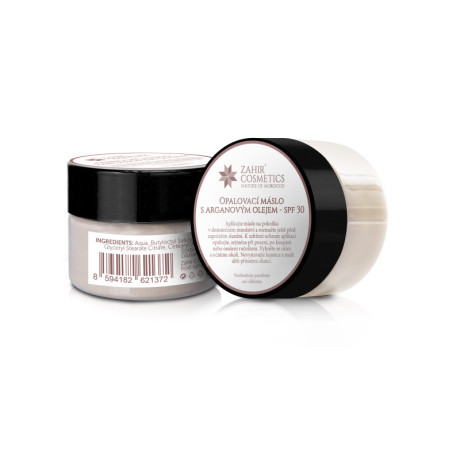 ZAHIR COSMETICS Opalovací máslo s arganovým olejem SPF30 25 ml