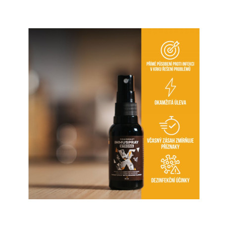 BrainMax ImmuSpray, STRONG, sprej pro podporu imunitního systému, 30 ml