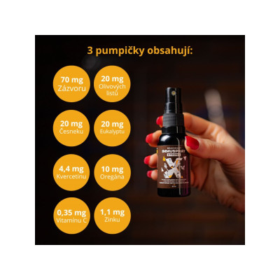 BrainMax ImmuSpray, STRONG, sprej pro podporu imunitního systému, 30 ml