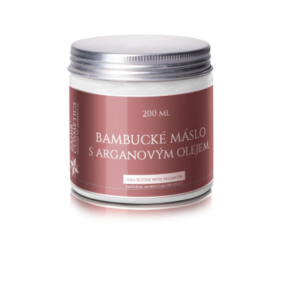 Zahir Cosmetic Bambucké máslo s argonovým olejem 200 ml, pegrastore.cz