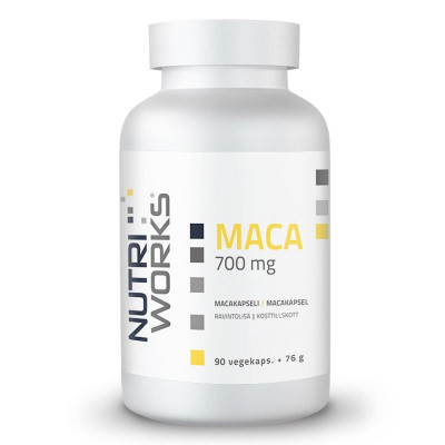 NutriWorks Maca 700mg 90 kapslí, PegraStore.cz