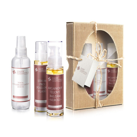 ZAHIR COSMETICS Arganová péče s vůní NEROLI - DÁRKOVÝ BALÍČEK
