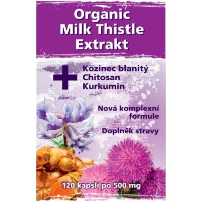 Naturgreen Ostropestřec - Milk Thistle Extrakt 120 kapslí, PegraStore.cz