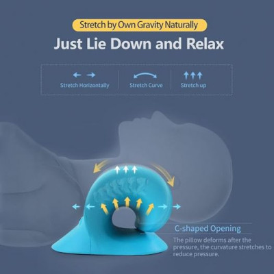 Krční trakční polštář s magnetickou terapií od Naturgreen®