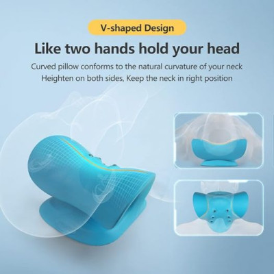 Krční trakční polštář s magnetickou terapií od Naturgreen®