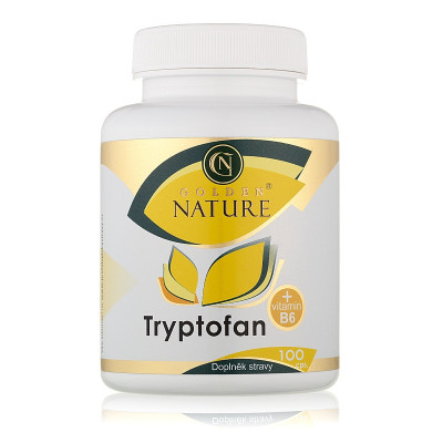 Golden Nature Tryptofan+Melatonin+B6 100 cps.