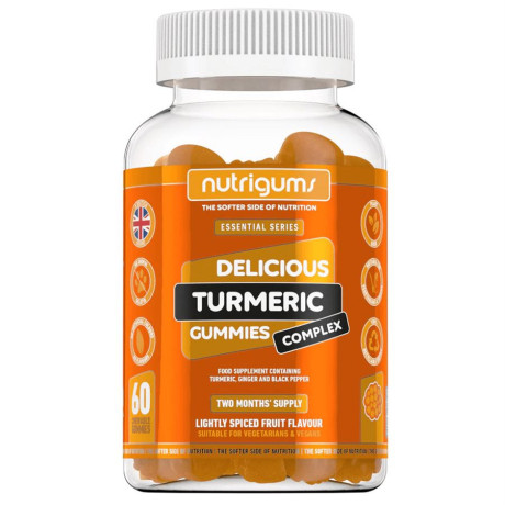 Nutrigums Turmeric Complex 60 gummies, PegraStore