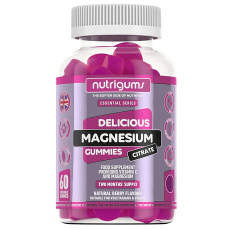 Nutrigums Magnesium Citrate 60 gummies, PegraStore.cz