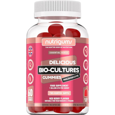 Nutrigums Bio-Cultures Microbiome 60 gummies, PegraStore.cz