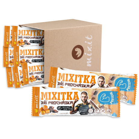 Mixit Proteinové Mixitky Jirky Procházky - Slaný karamel a čokoláda