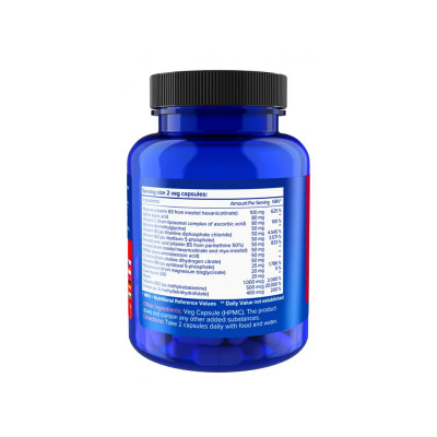 Natios Activated B-Complex, Aktivní formy vitamínů B, 100 veganských kapslí