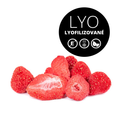 Healthy way Lyofilizované jahody 100 g – sušené ve vakuu