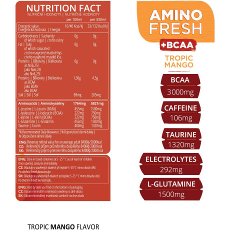 Fresh2Go Amino Fresh