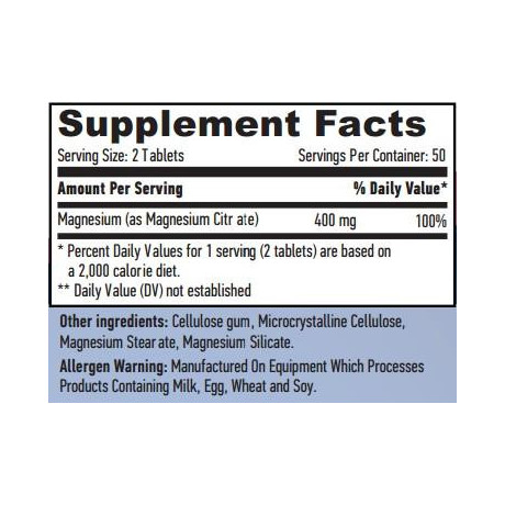 Haya Labs Magnesium Citrate 200mg