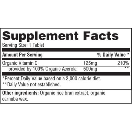 Haya Labs Organic Vitamin C from Acerola Fruit