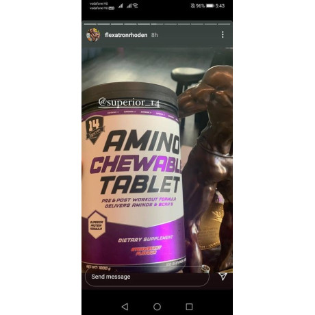 Superior 14 Amino Chewable tablet