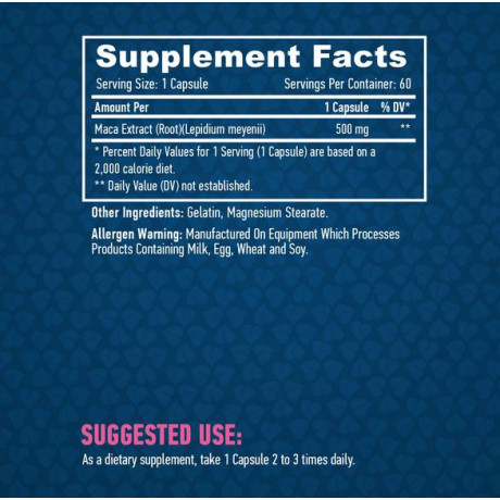 Haya Labs Maca 500mg