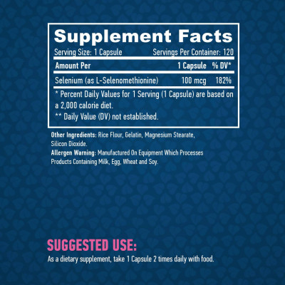 Haya Labs Selenium chelated 100mg
