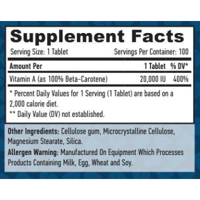 Haya labs Natural Beta Carotene 20,000 IU